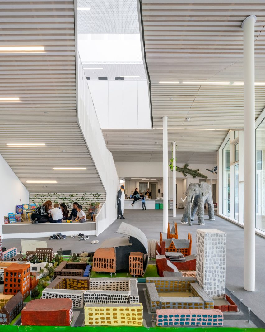 Hayhurst & Co designs London school with a "landscape sensibility"