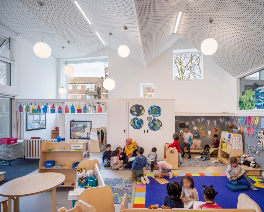 Hayhurst & Co designs London school with a "landscape sensibility"
