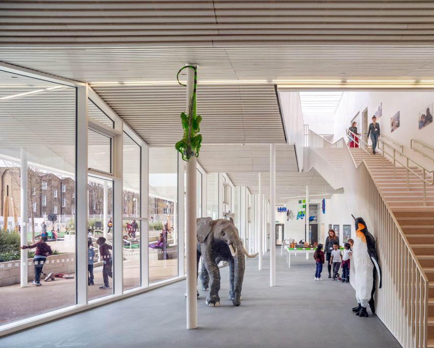 Hayhurst & Co designs London school with a "landscape sensibility"