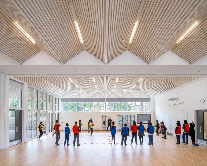 Hayhurst & Co designs London school with a "landscape sensibility"