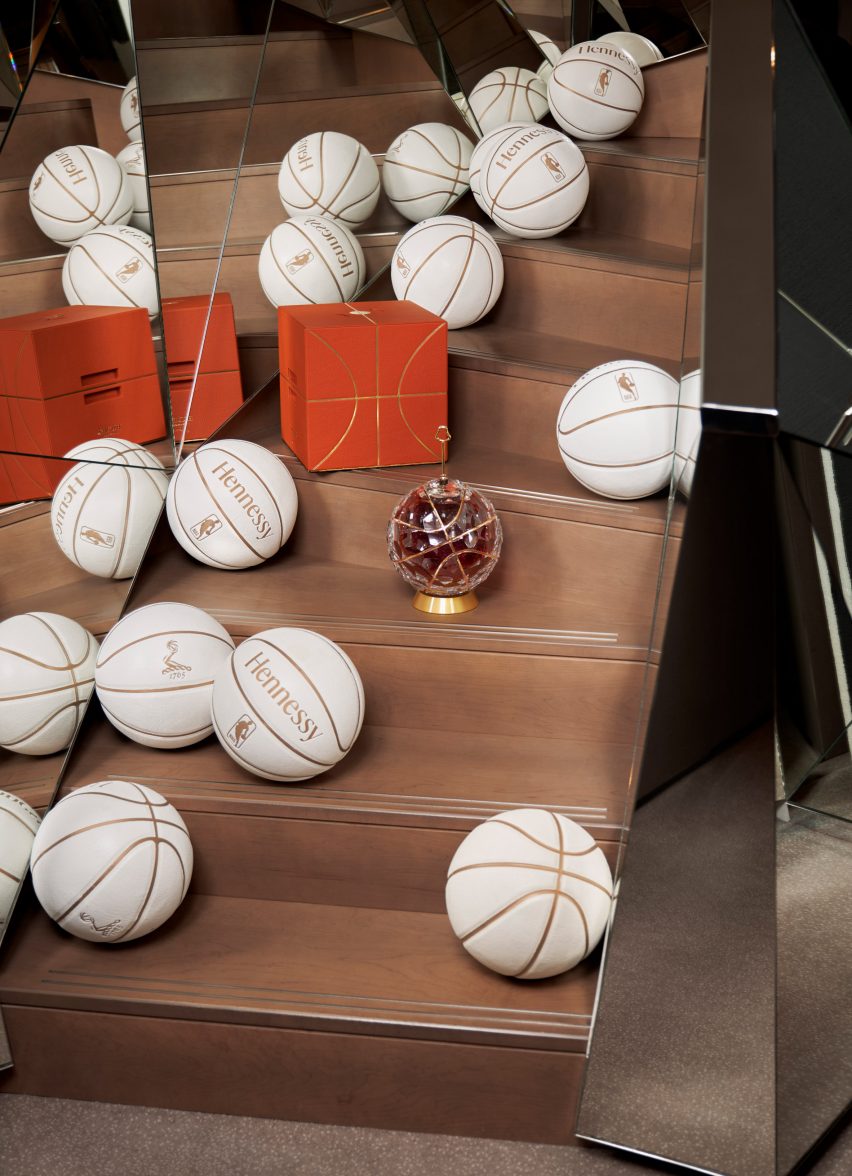 Hennessy creates basketball-shaped bottle to mark NBA's 75th anniversary