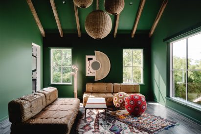 Green sitting room
