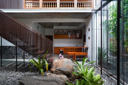 Interior courtyard of House of Noufal