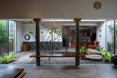 Interior courtyard of House of Noufal