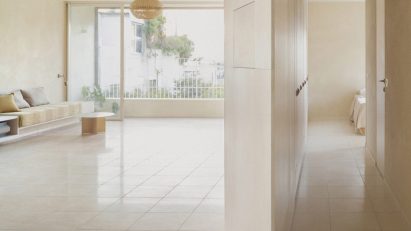 Laila Architecture centres Tel Aviv apartment with birch plywood “iceberg”