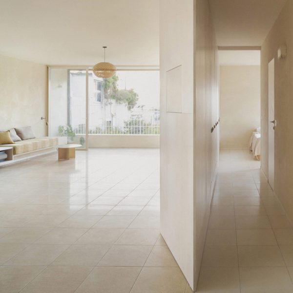 Laila Architecture centres Tel Aviv apartment with birch plywood “iceberg”