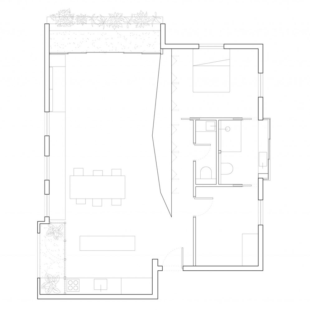Iceberg apartment in Tel Aviv by Laila Architecture