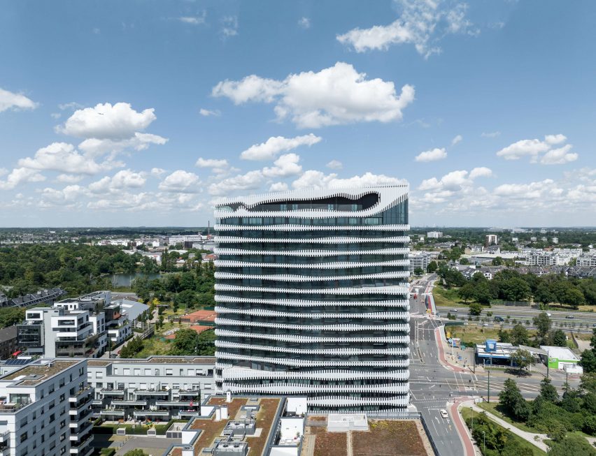 Exterior of RKM 740 Tower by J Mayer H