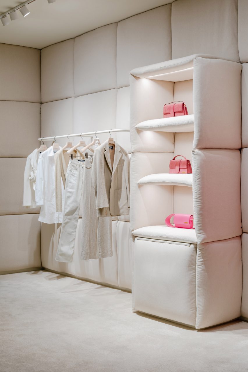 Jacquemus Paris store interior by AMO
