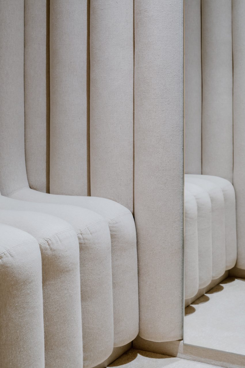 Jacquemus Paris store interior by AMO