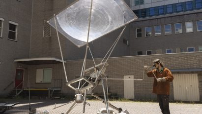 Solar Metal Smelter by Jelle Seegers