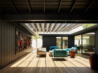 Jensen Architects courtyard