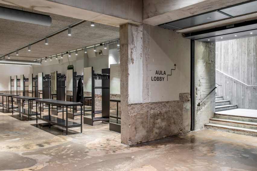Interior view of Dance House in Helsinki by JKMM and ILO architects