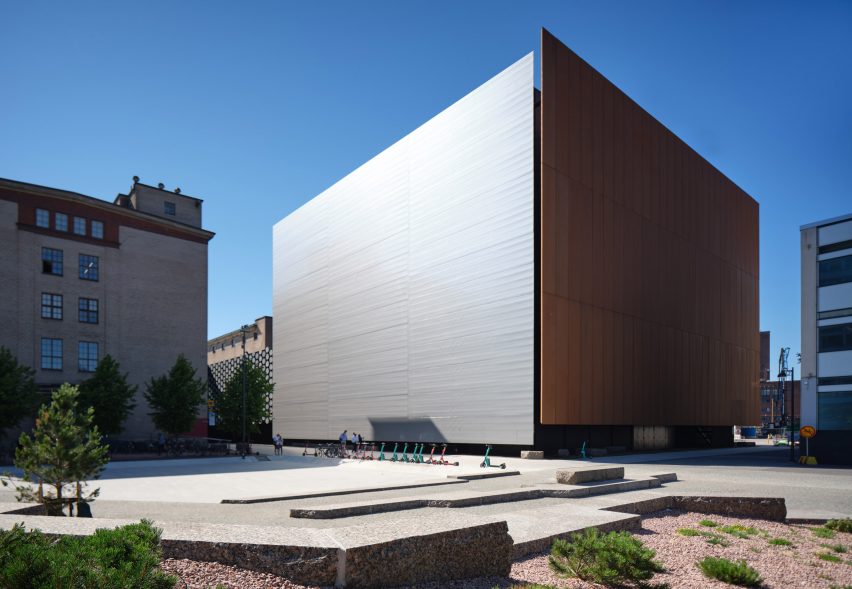 Exterior view of Dance House in Helsinki by JKMM and ILO architects