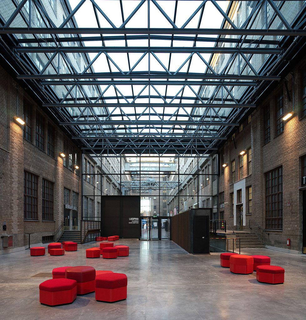 Interior view of Dance House in Helsinki by JKMM and ILO architects