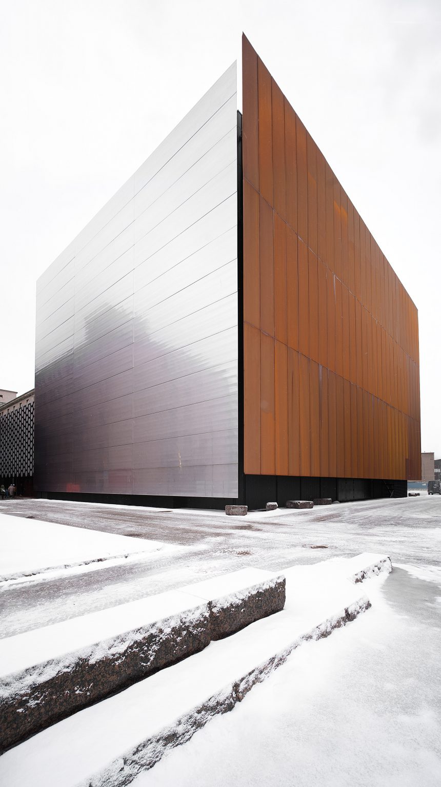 Exterior view of Dance House in Helsinki by JKMM and ILO architects