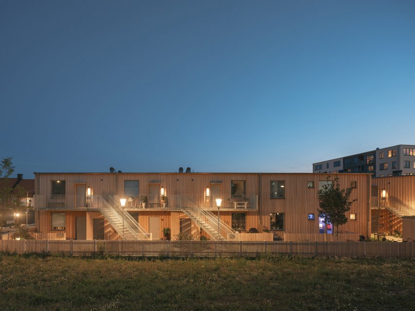 Johan Sundberg Arkitektur designs "accessible yet exceptional" housing blocks in Sweden