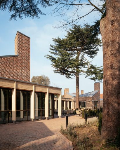 Exterior of John Morden Centre by Mae Architects