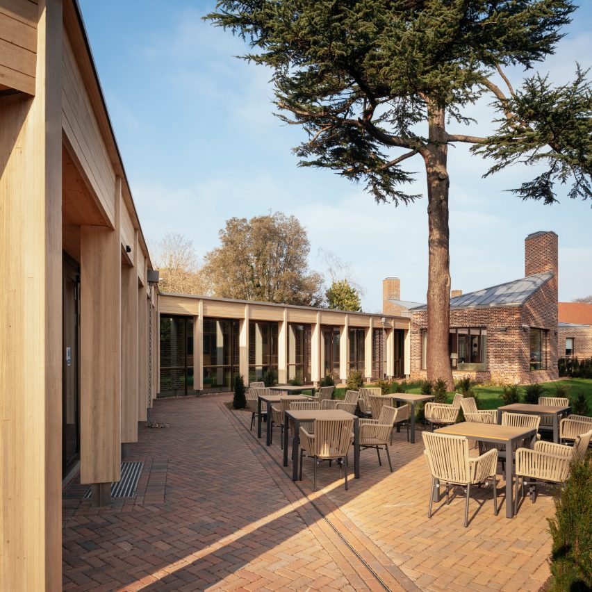 Terrrace of John Morden Centre by Mae Architects