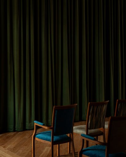 Event hall in John Morden Centre by Mae Architects