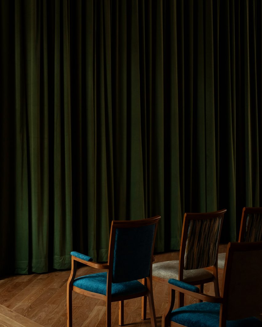 Event hall in John Morden Centre by Mae Architects
