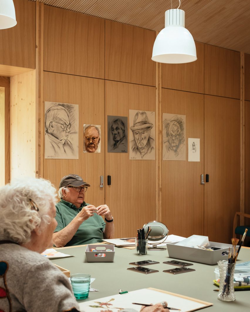 Art classes at John Morden Centre by Mae Architects