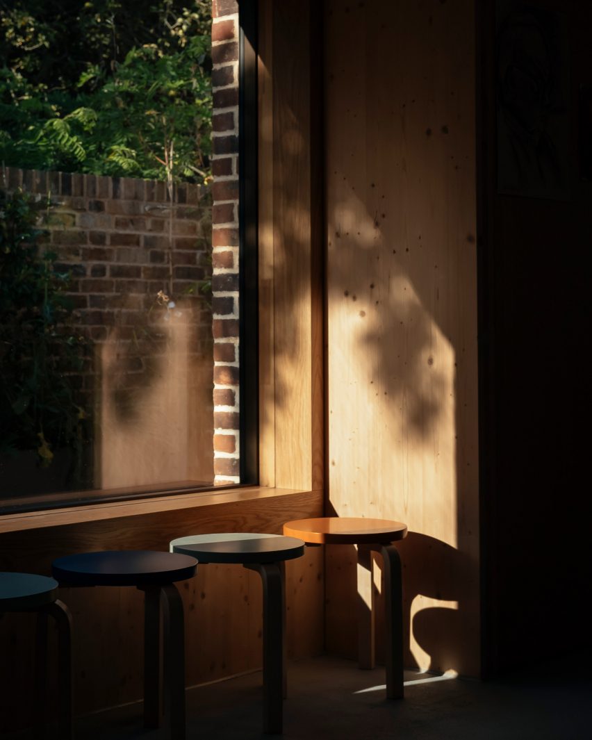 Light and shadow in John Morden Centre by Mae Architects