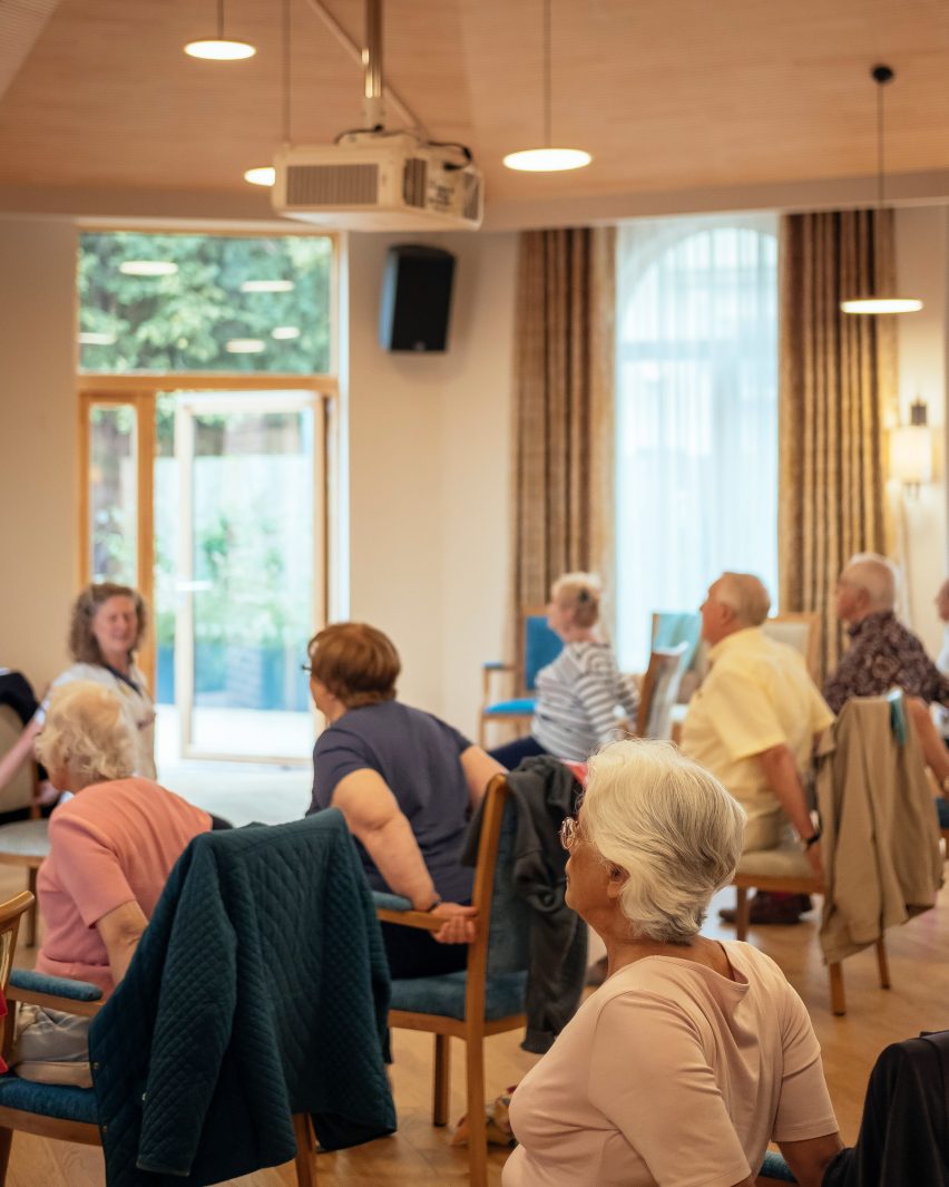 Residents at John Morden Centre by Mae Architects