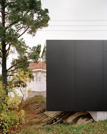 Exterior of L15 house extension by Sunniva Rosenberg Arkitektur