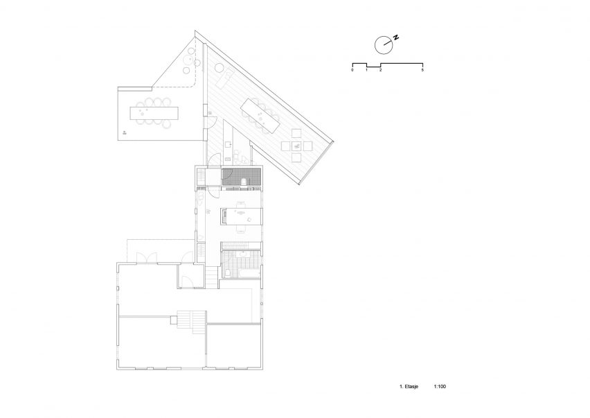 Floor plan of L15 by Sunniva Rosenberg Arkitektur