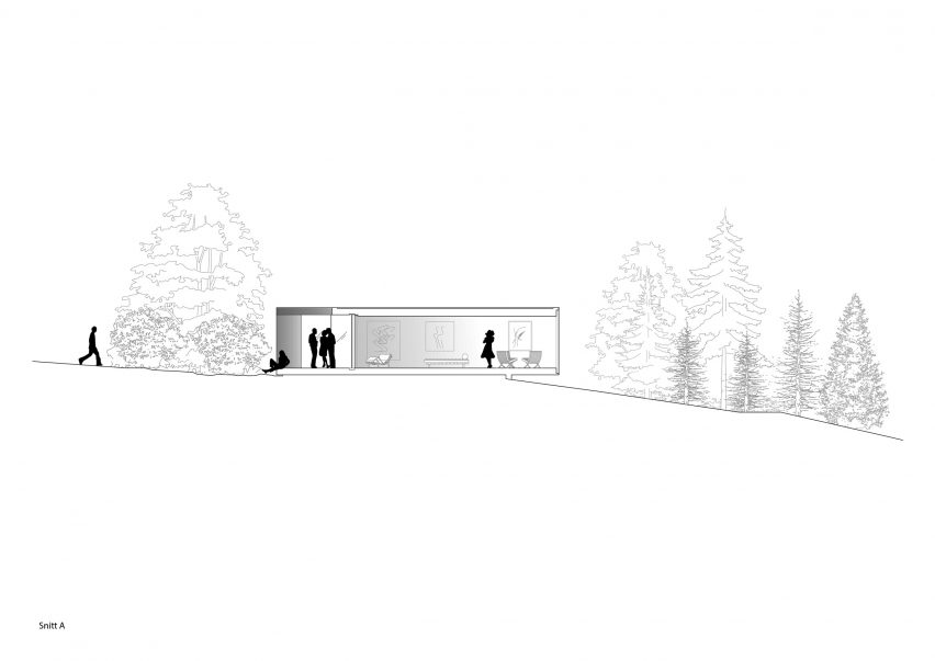 Section of L15 by Sunniva Rosenberg Arkitektur