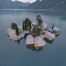 Floating Homes from Land on Water by MAST