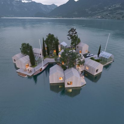 Floating Homes from Land on Water by MAST