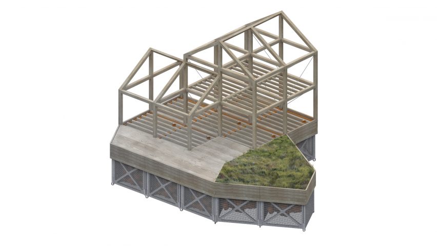 Floating units provide foundation