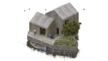 Floating architecture modules