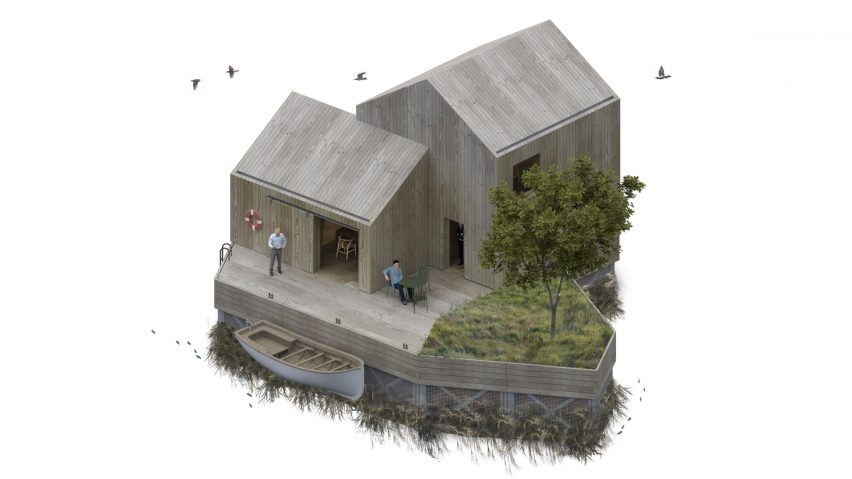 Floating units provide foundation