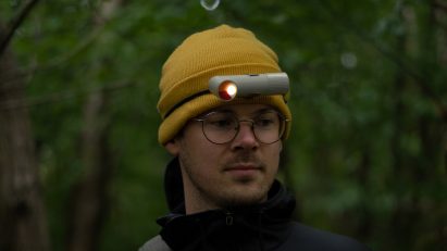 Stick headtorch by Nils Tarukoski and Linus Brorsson