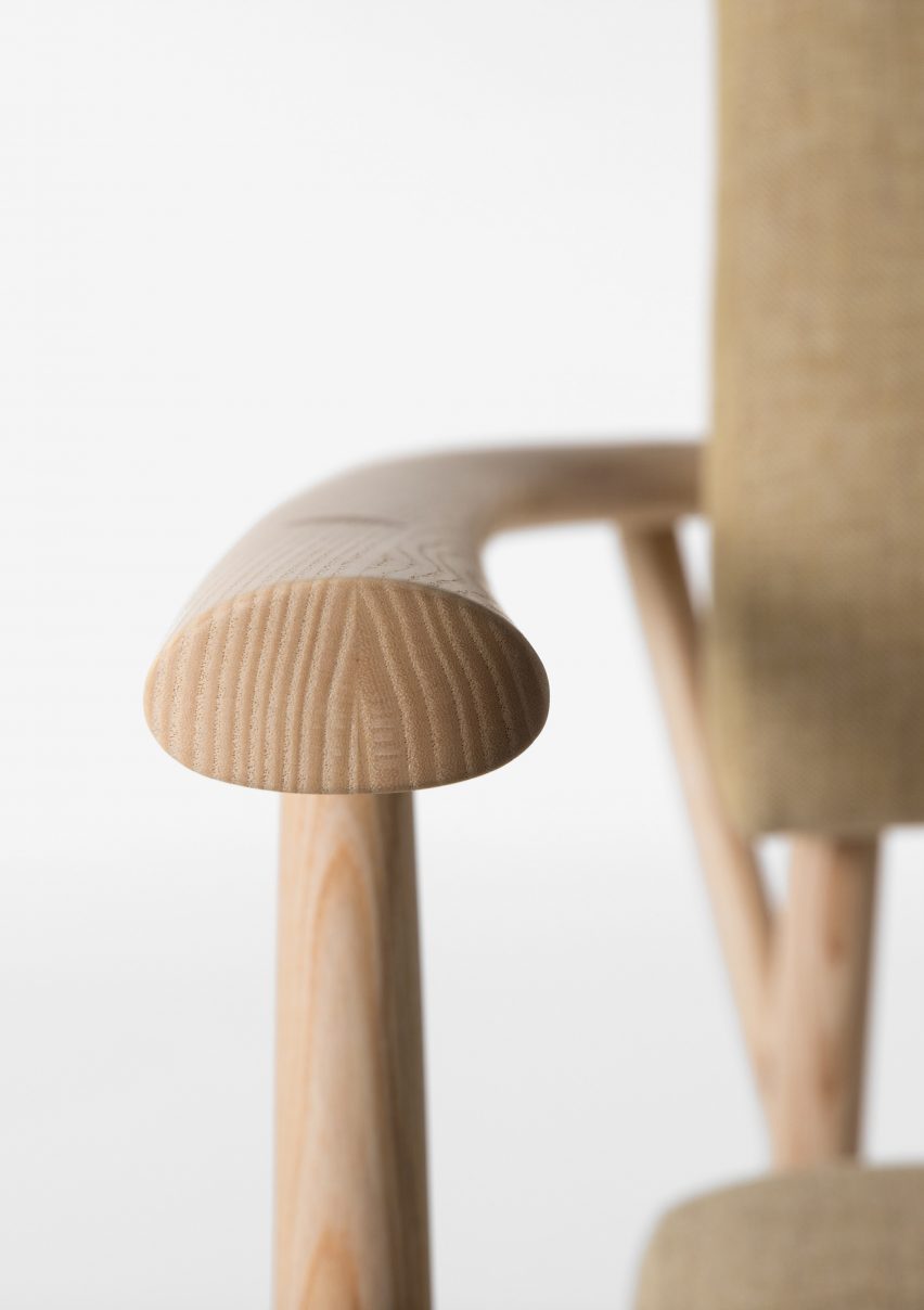 Lotte armchair by Sarah Hossli