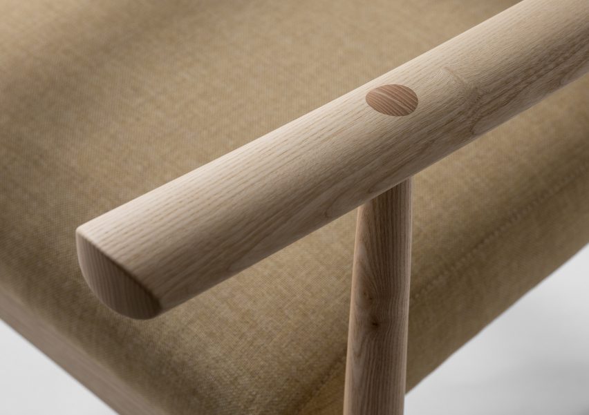 Lotte armchair by Sarah Hossli