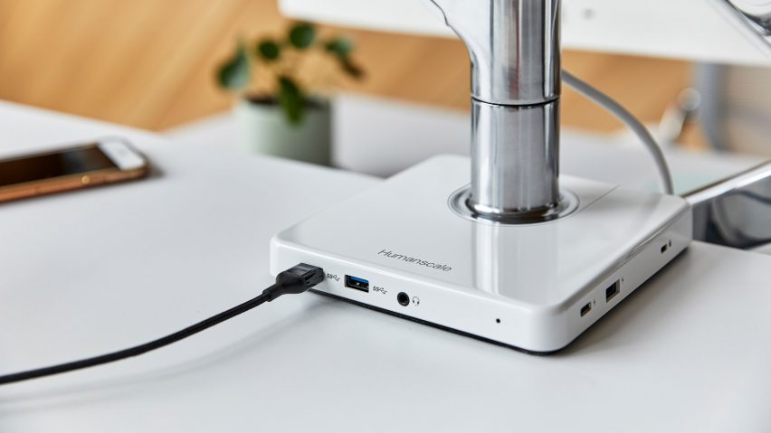 M/Connect 2 USB docking station by Humanscale