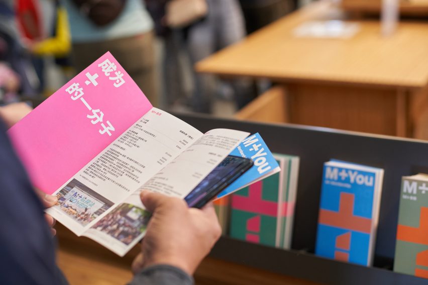 M+ Museum booklets by Thonik