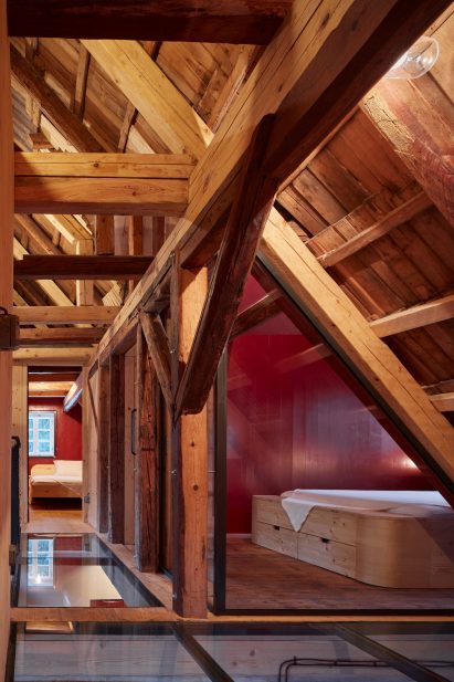 Photograph of cabin interior