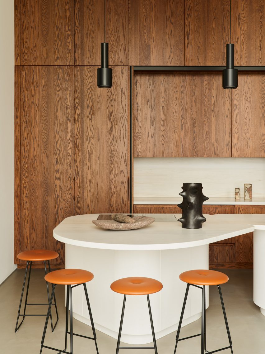 One Park Drive penthouse interior
