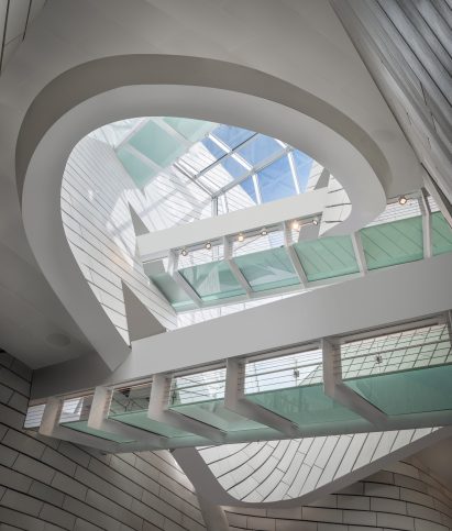 Atrium in Orange County Art Museum