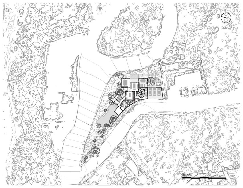 Los Cubos site plan