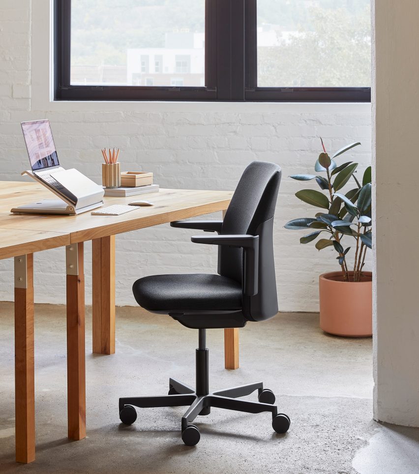 Black Path chair by Todd Bracher Studio and Humanscale