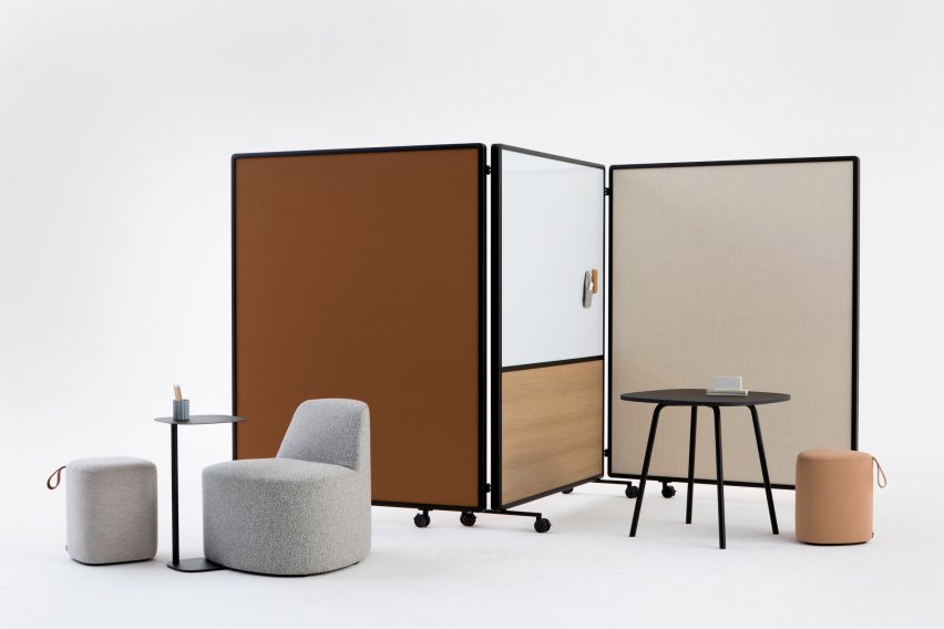 Patio divider system by Robert Bronwasser for Cascando