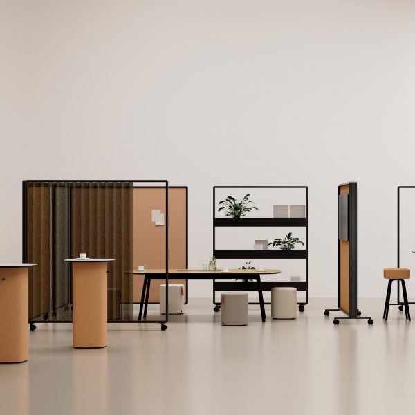 Patio divider system by Robert Bronwasser for Cascando