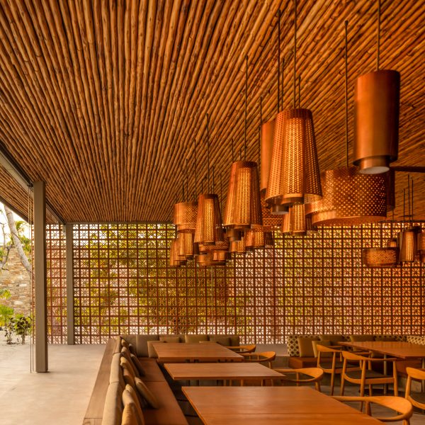 Restaurant at Patina Maldives by Studio MK27