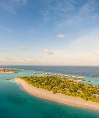 Aerial view of Patina Maldives